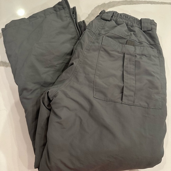 L.L. Bean Kids Charcoal Cargo Pants - Picture 1 of 6